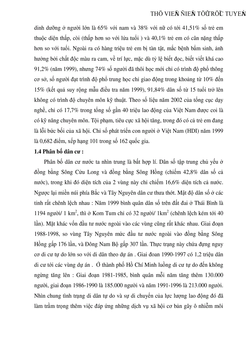 image for page Hãy nêu và phân tích ảnh hưởng của sự phát triển dân số đến kinh tế xã hội ở Việt Nam