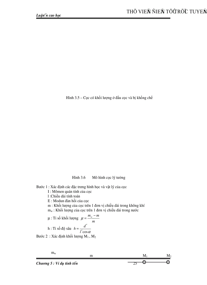 image for page Dao động của cọc đối với công trình biển