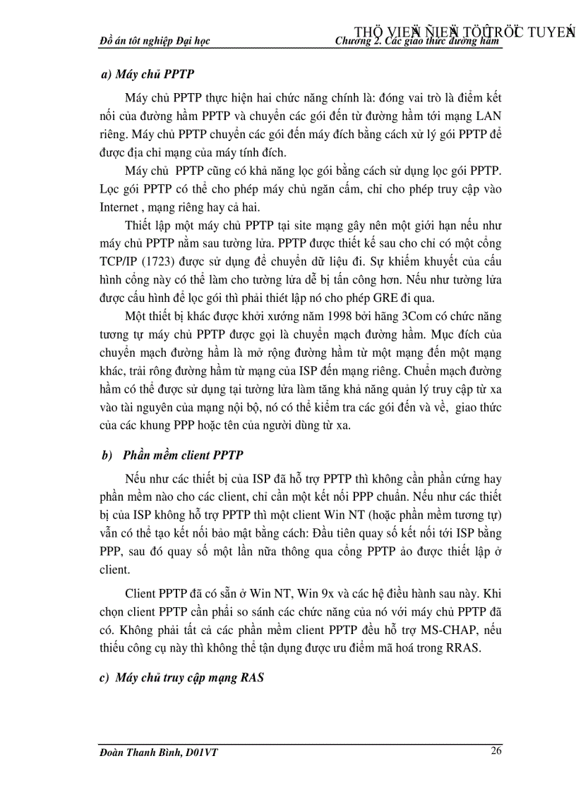 image for page Công nghệ mạng riêng ảo VPN Các giao thức đường hầm và bảo mật