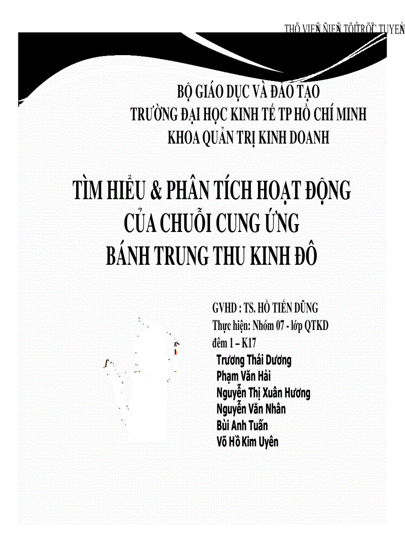 image for page SLIDE Tìm hiểu và phân tích hoạt động của chuỗi cung ứng bánh trung thu Kinh Đô