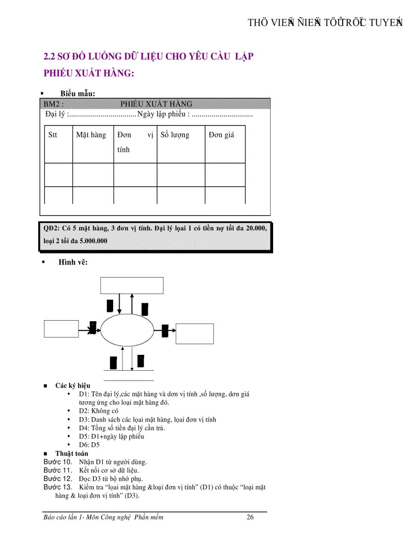 image for page Nhập môn Công nghệ Phần mềm Quản lý các đại lý