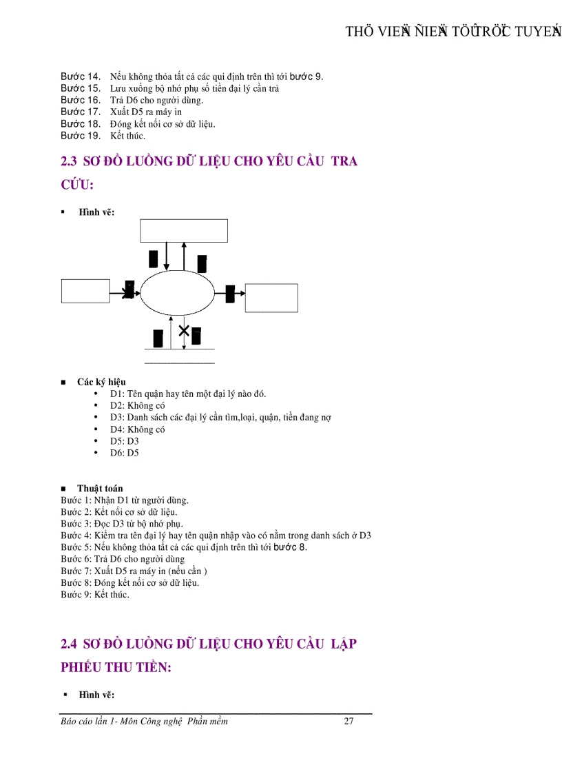 image for page Nhập môn Công nghệ Phần mềm Quản lý các đại lý