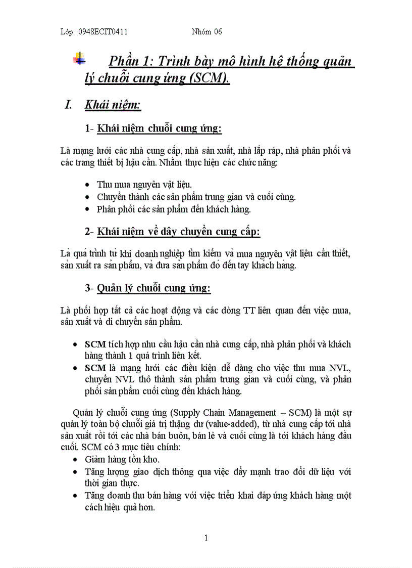 image for page Trình bày mô hình hệ thống quản lý chuỗi cung ứng SCM Theo nhóm bạn các doanh nghiệp xây dựng SCM nhằm mục đích gì