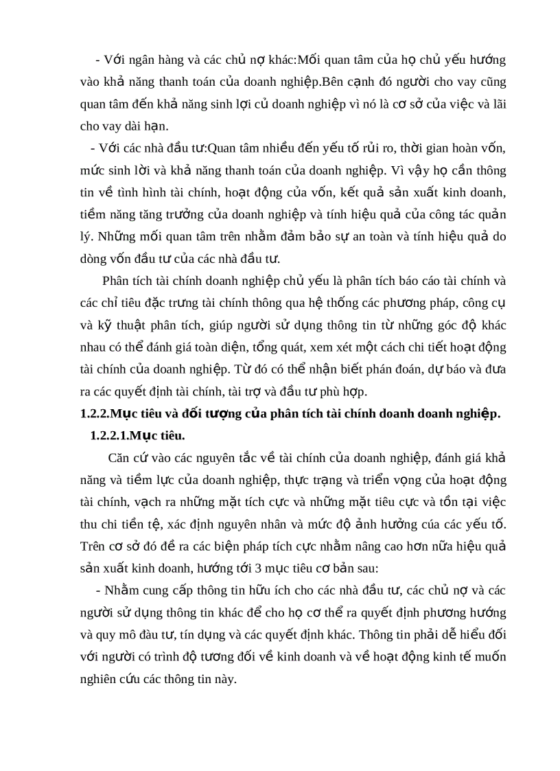 image for page Phân tích tài chính của doanh nghiệp