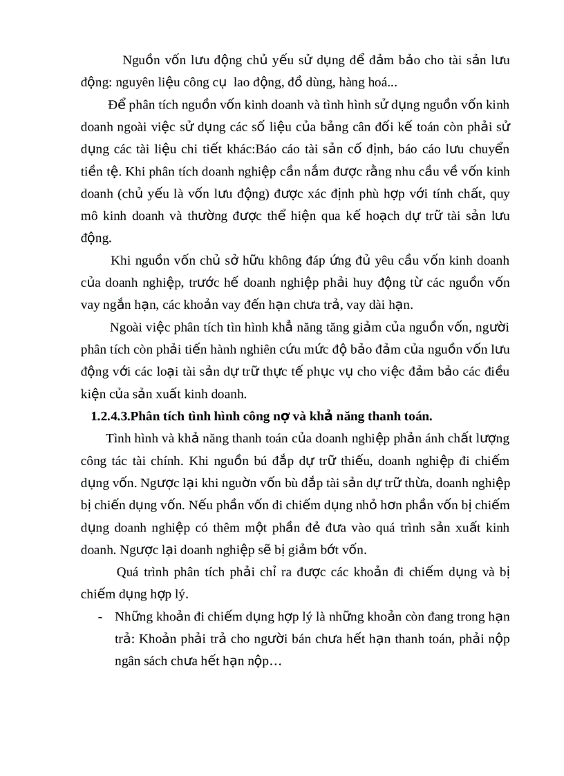 image for page Phân tích tài chính của doanh nghiệp