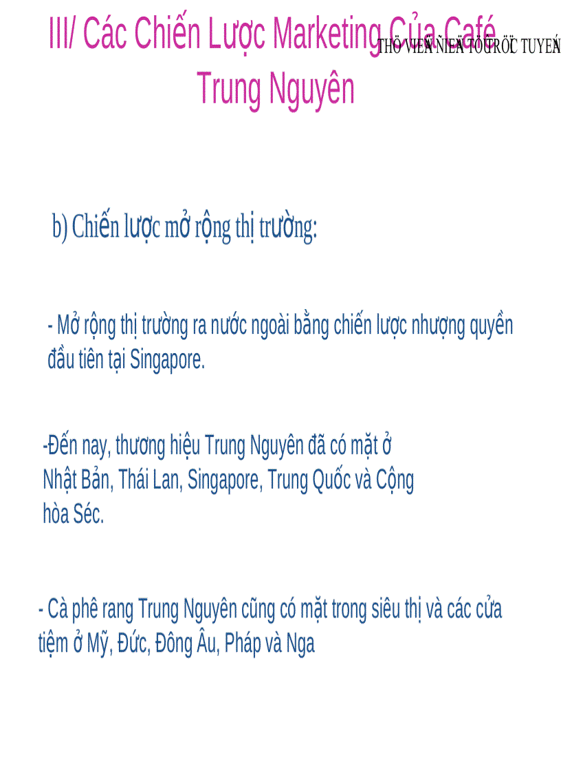 image for page SLIDE Chiến Lược Marketing Của Cafe Trung Nguyên