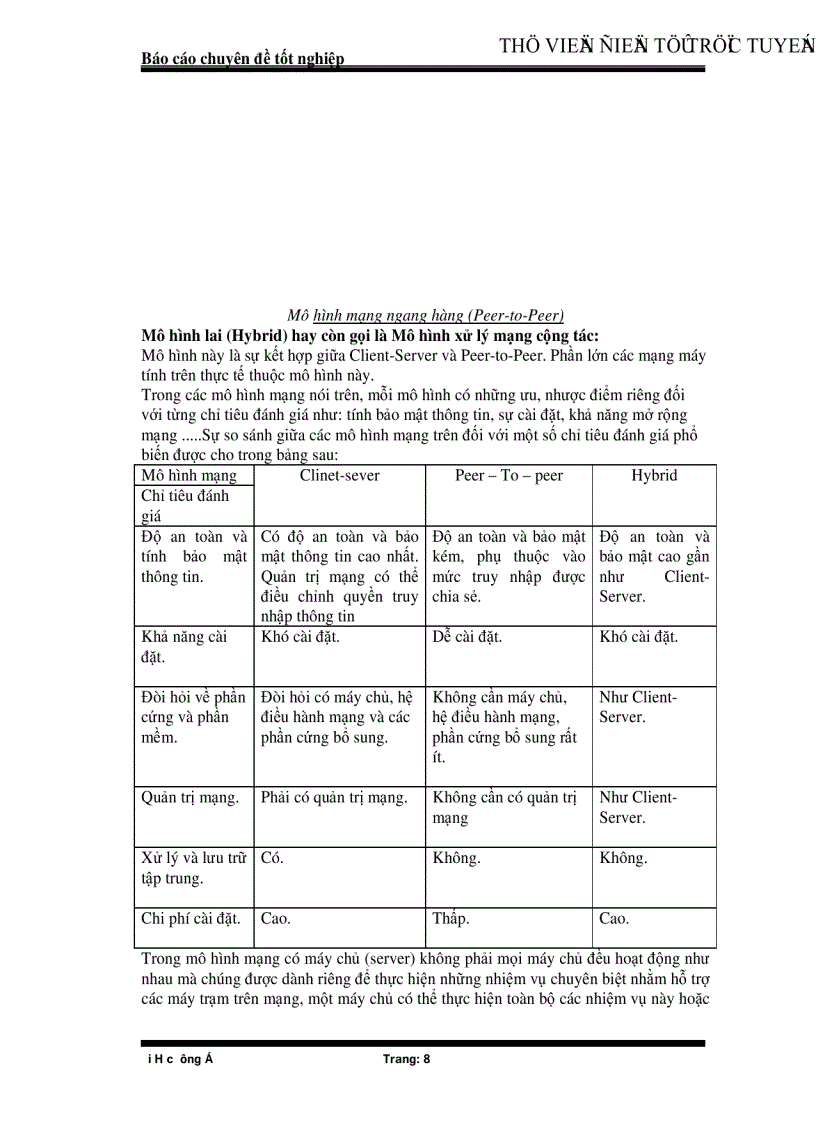 image for page Tổ chức triển khai hệ thống mạng trong công ty