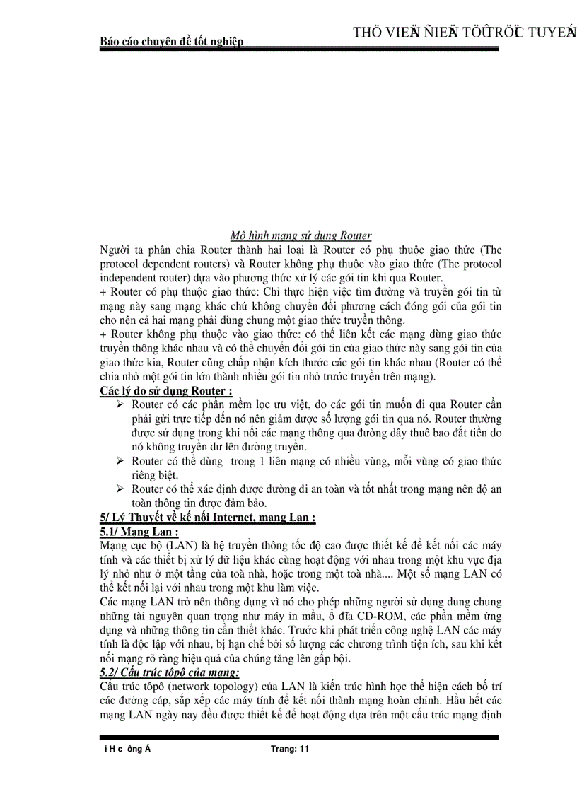 image for page Tổ chức triển khai hệ thống mạng trong công ty