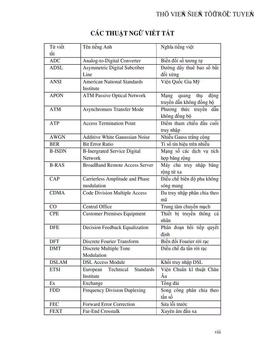 image for page Công nghệ VDSL và khả năng ứng dụng