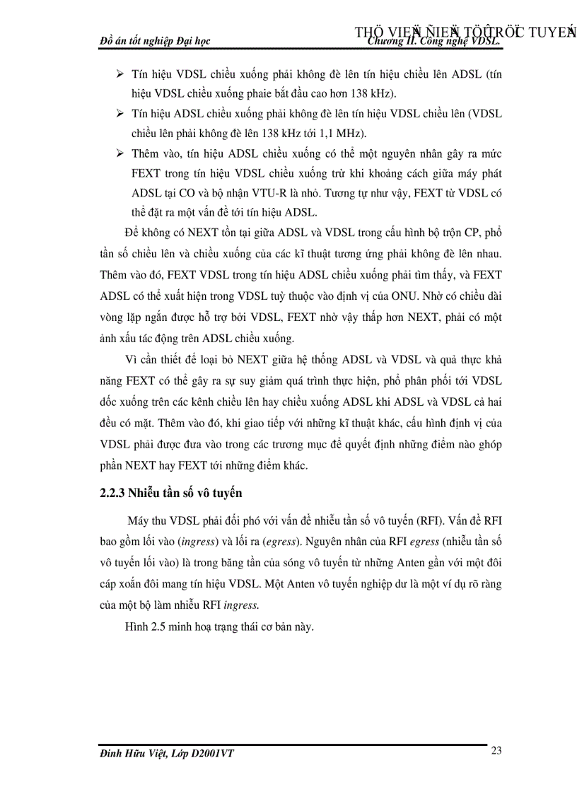 image for page Công nghệ VDSL và khả năng ứng dụng