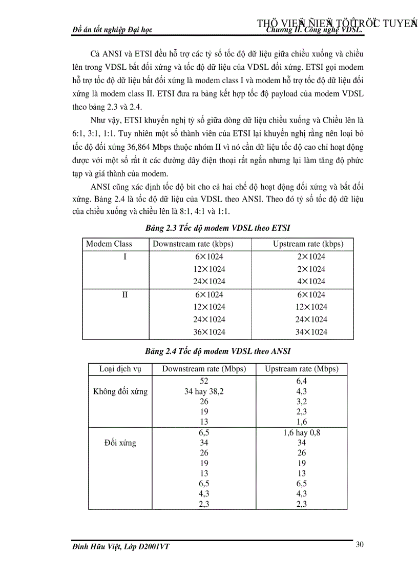 image for page Công nghệ VDSL và khả năng ứng dụng