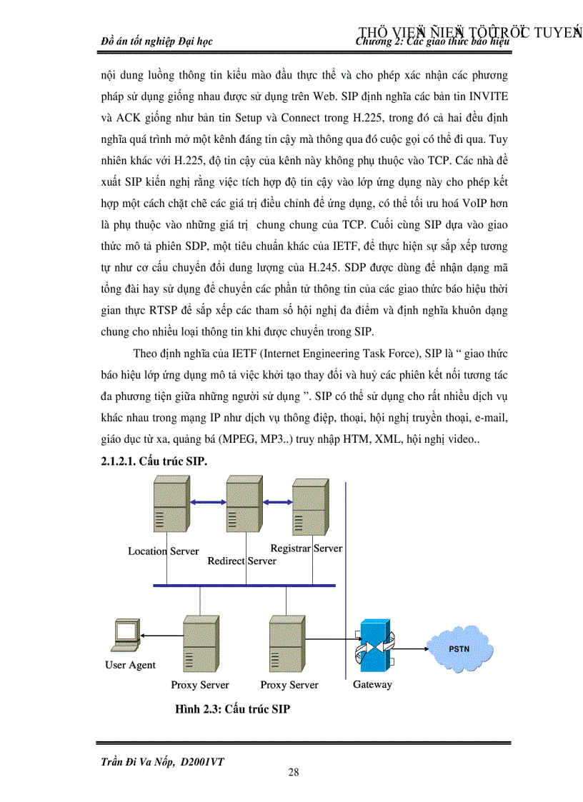 image for page Giao thức báo hiệu trong mạng thế hệ sau NGN