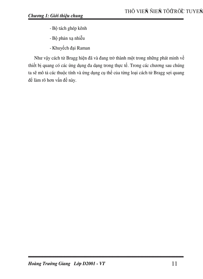 image for page Cách tử Bragg sợi quang