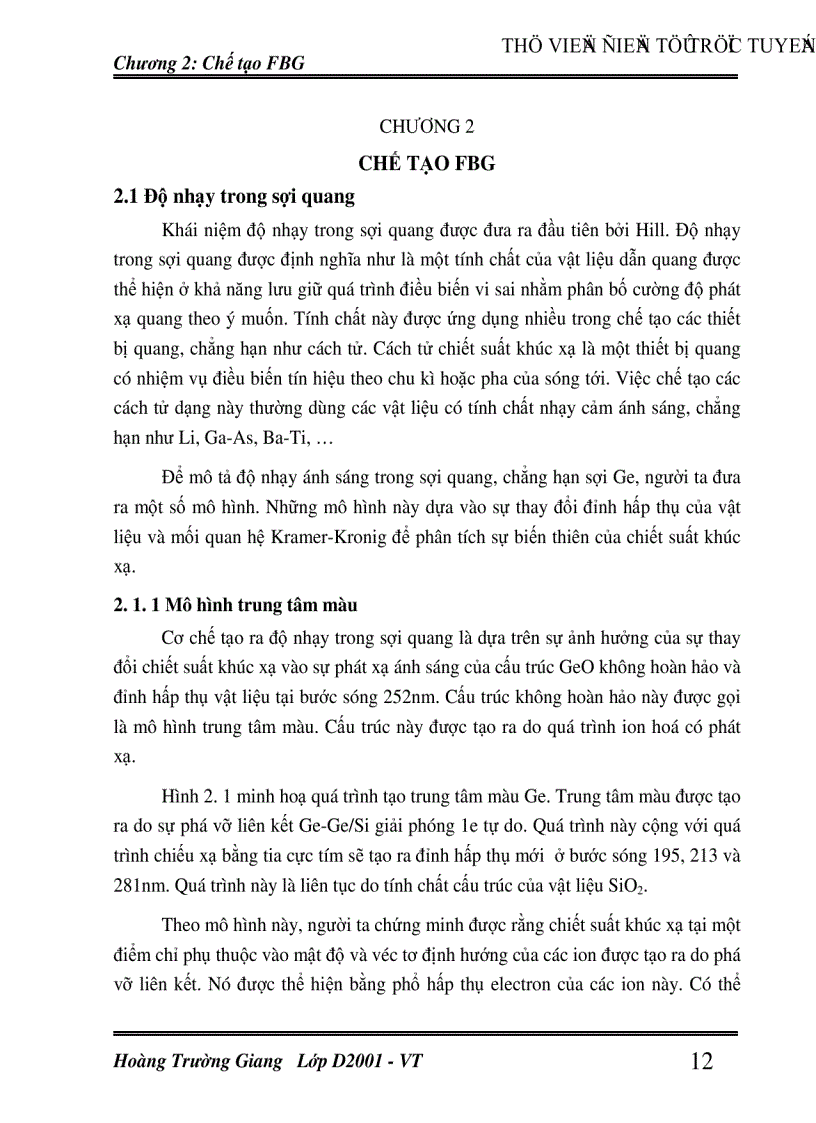 image for page Cách tử Bragg sợi quang