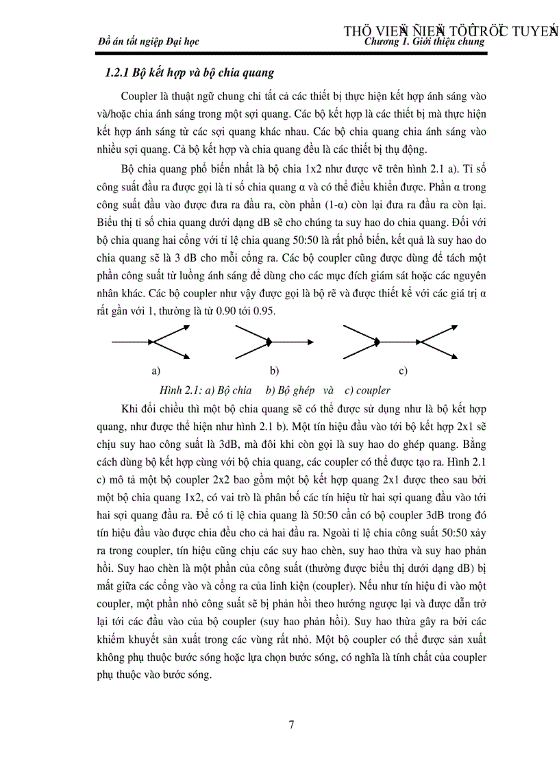 image for page Nghiên cứu mạng Man chuyển mạch gói đơn chặng lựa chọn bước sóng dựa trên AWG