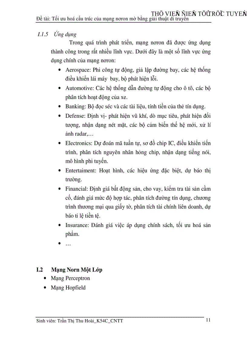 image for page Tối ưu hoá cấu trúc của mạng nơron mờ bằng giải thuật di truyền