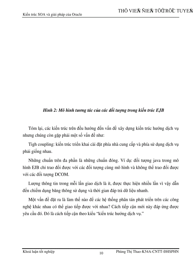 image for page Nghiên cứu Kiến trúc hướng dịch vụ và giải pháp của Oracle