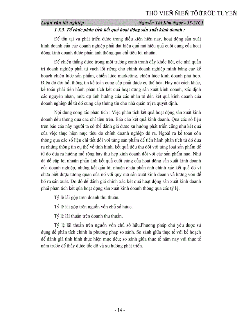 image for page Hoàn thiện tổ chức chi phí doanh thu xác định và phân tích kết quả hoạt động sản xuất kinh doanh tại Công ty Cao Su Đà Nẵng