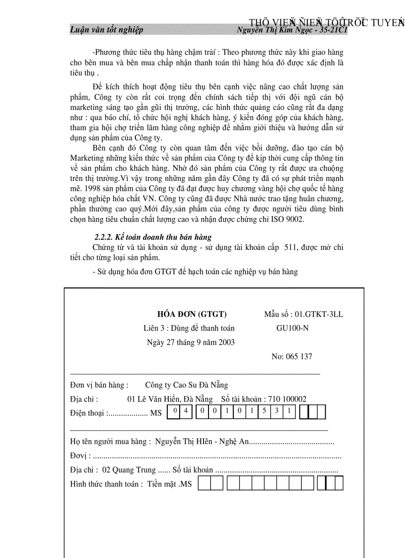 image for page Hoàn thiện tổ chức chi phí doanh thu xác định và phân tích kết quả hoạt động sản xuất kinh doanh tại Công ty Cao Su Đà Nẵng