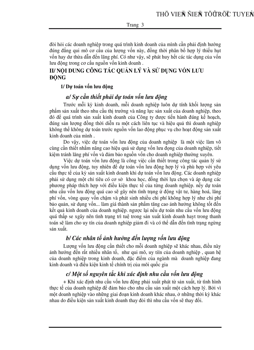 image for page Phân tích tình hình quản lý và sử dụng vốn lưu động tại Công ty Hữu Nghị Đà Nẵng