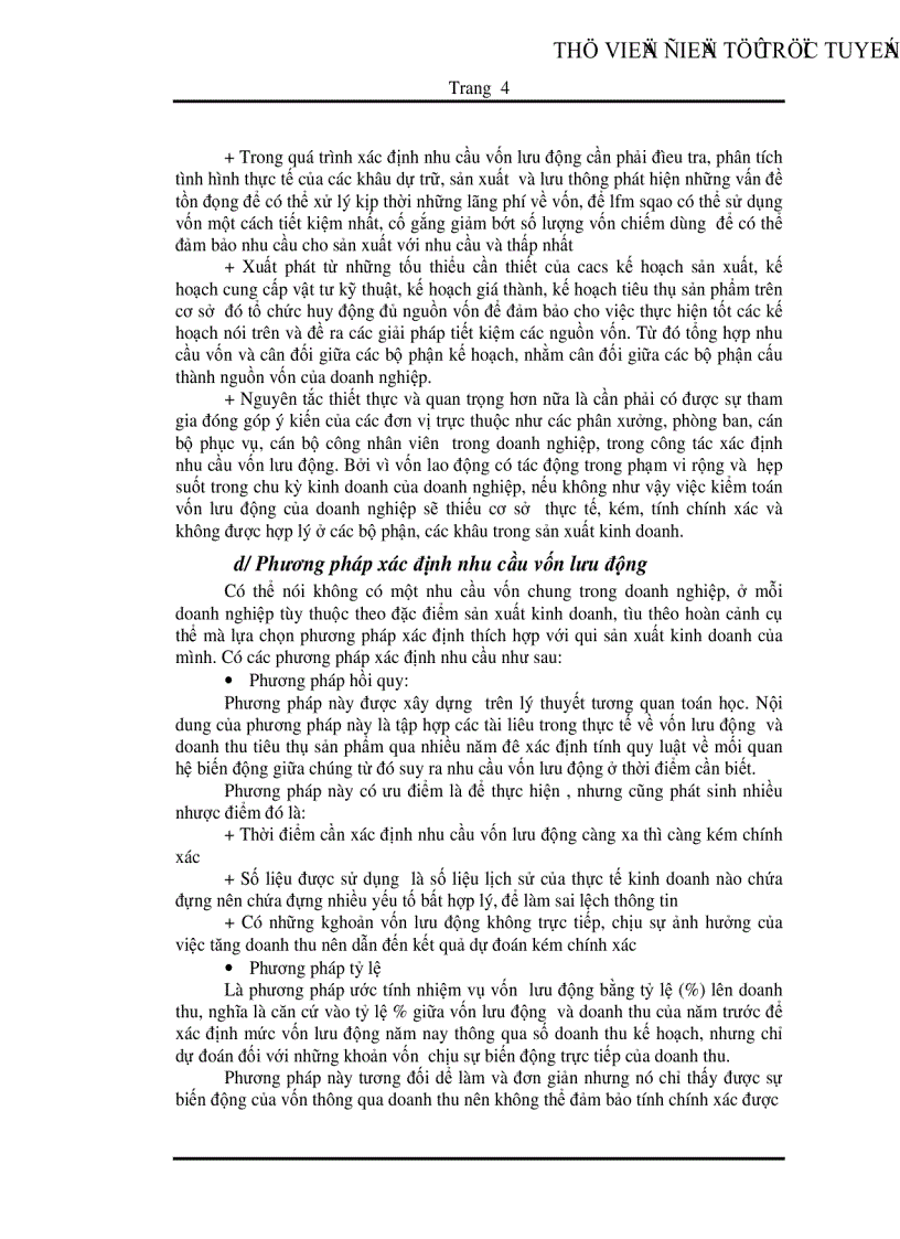 image for page Phân tích tình hình quản lý và sử dụng vốn lưu động tại Công ty Hữu Nghị Đà Nẵng