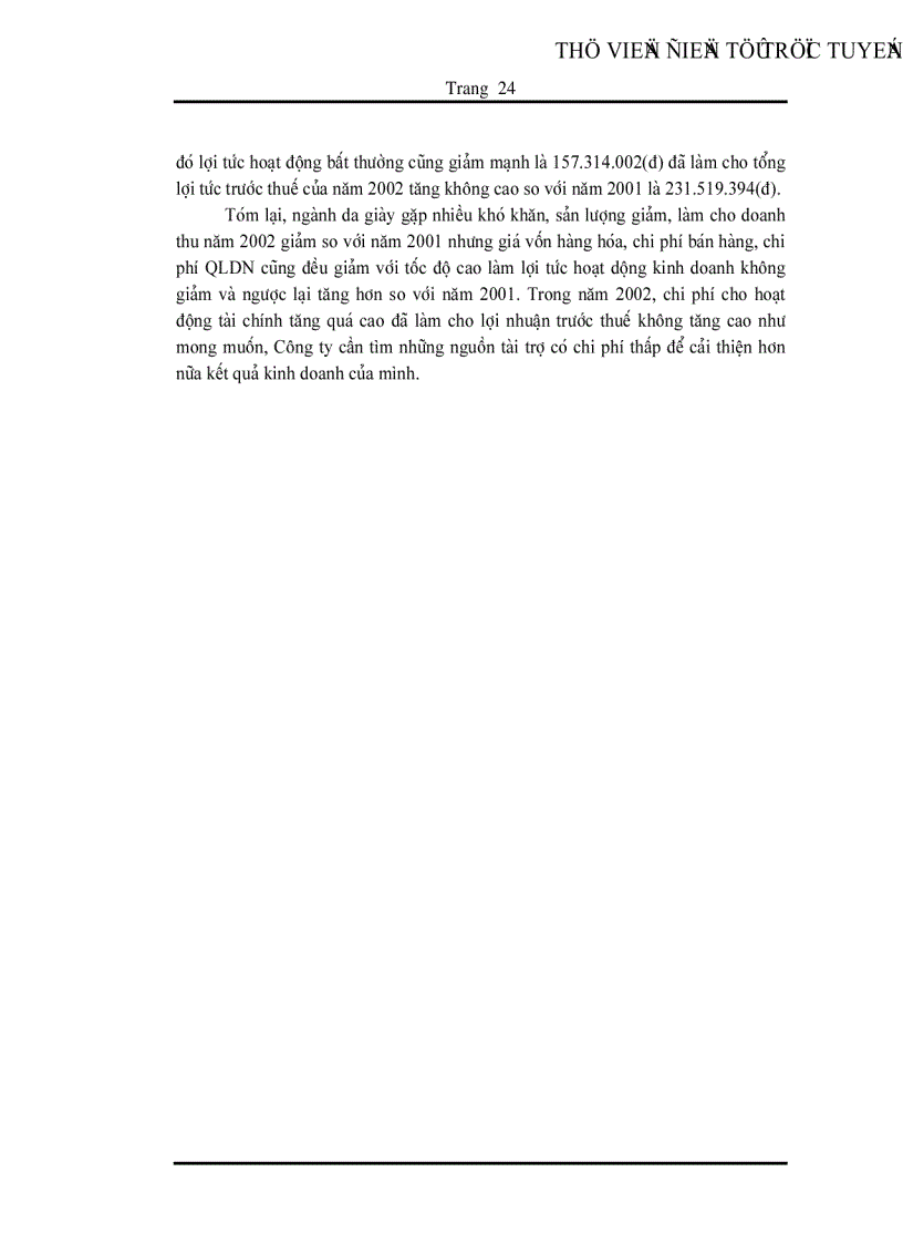 image for page Phân tích tình hình quản lý và sử dụng vốn lưu động tại Công ty Hữu Nghị Đà Nẵng