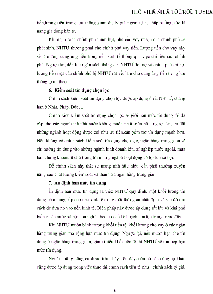 image for page Vai trò của chính sách tiền tệ trong việc điều tiết hoạt động kinh tế vĩ mô của Việt Nam