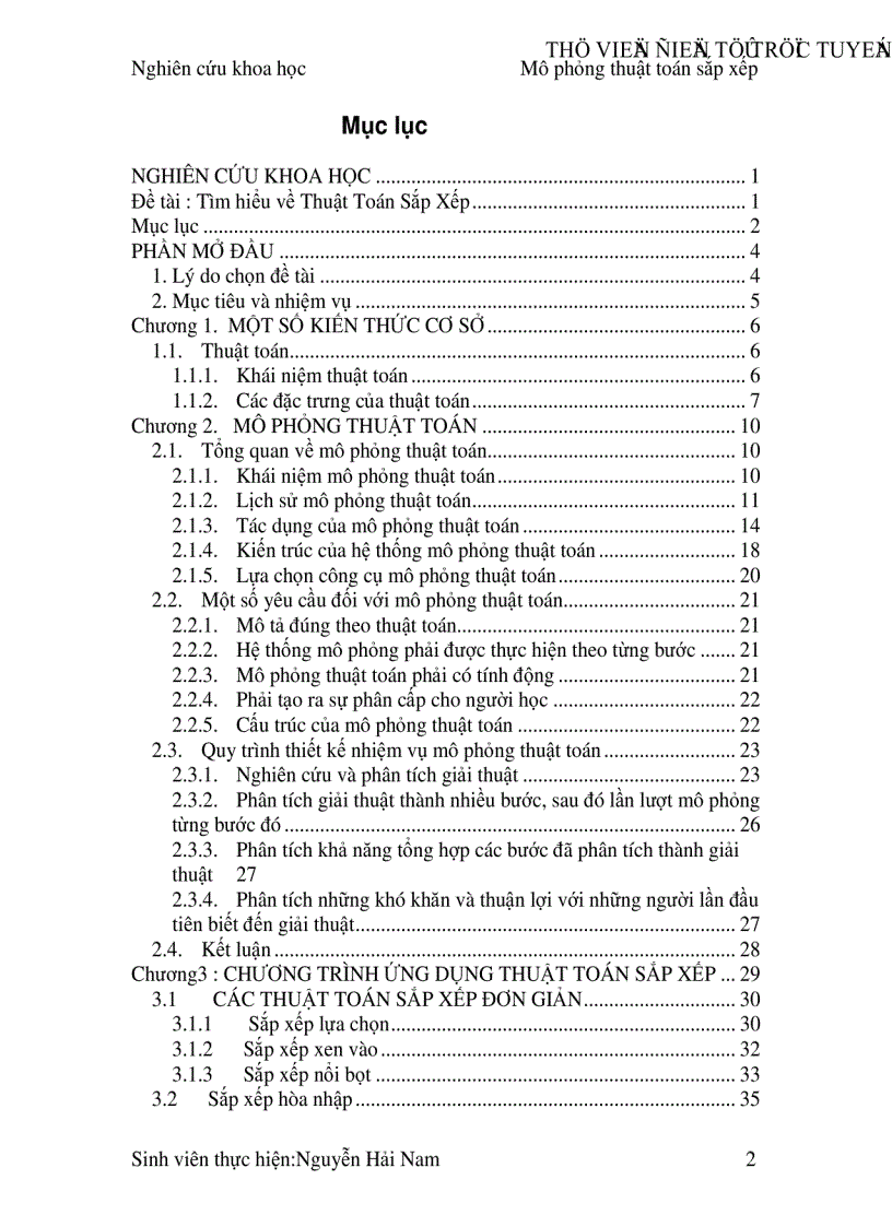 image for page Tìm hiểu về Thuật Toán Sắp Xếp