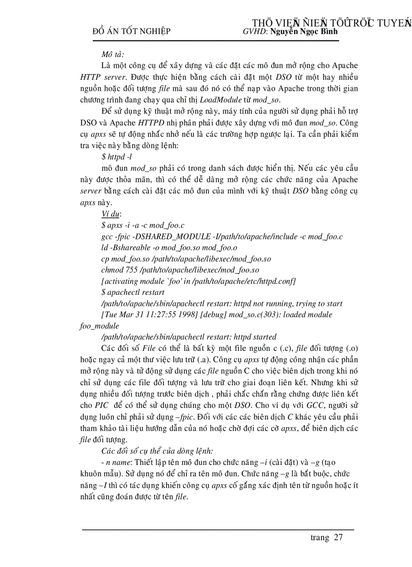 image for page Tìm hiểu về các Web Server thông dụng hiện nay Tìm hiểu về Mailing list và các Mail system Xây dựng một chương trình Internet mail