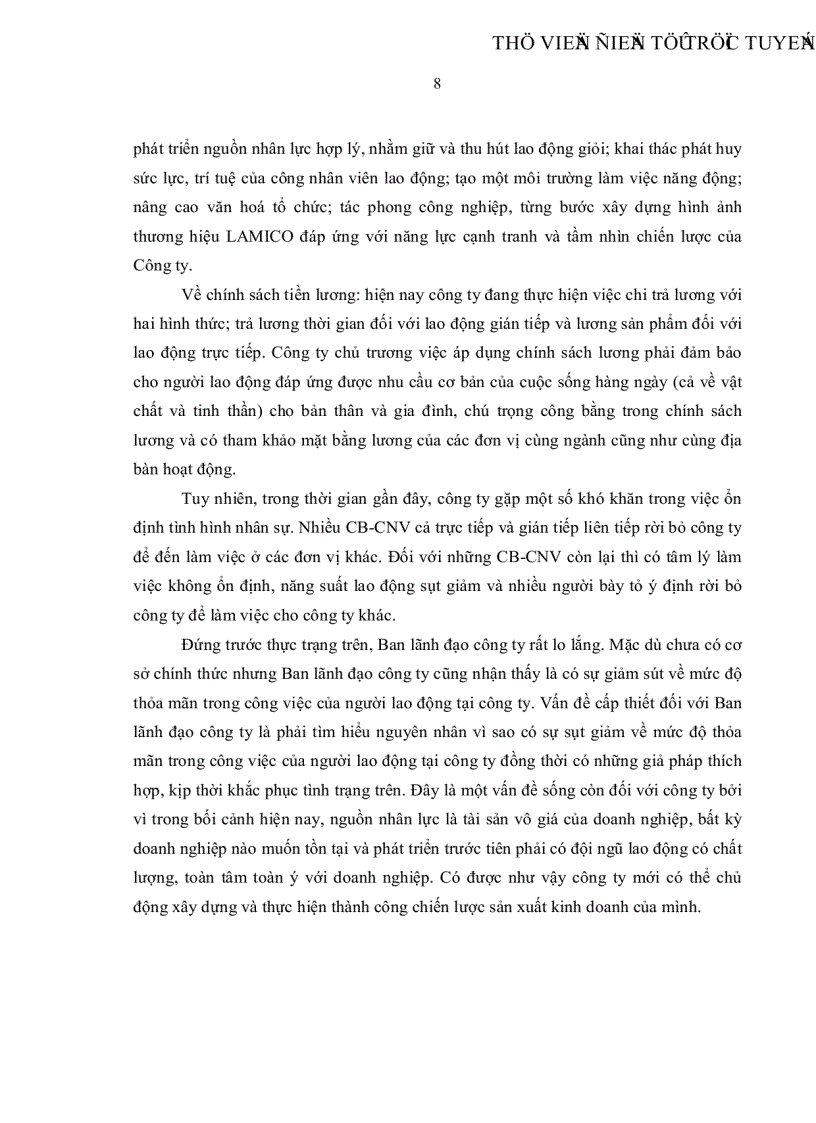 image for page Đo lường sự thỏa mãn trong công việc của người lao động tại Công ty cổ phần Cơ khí Chế tạo máy Long An