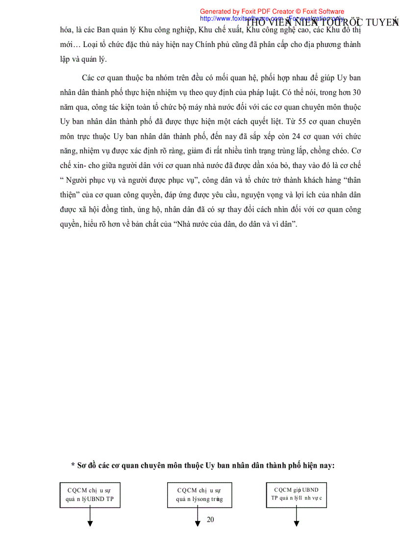 image for page Một số giải pháp nâng cao chất lượng đội ngũ Cán bộ công chức ở các cơ quan chuyên môn thuộc UBND TPHCM
