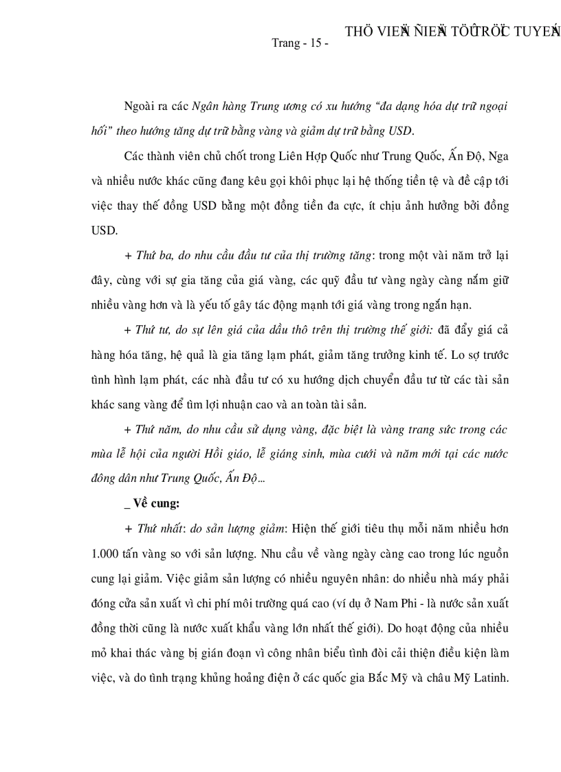 image for page Sử dụng công cụ tín dụng tài trợ đầu tư kinh doanh vàng tại Ngân hàng TMCP Xuất Nhập Khẩu Việt Nam