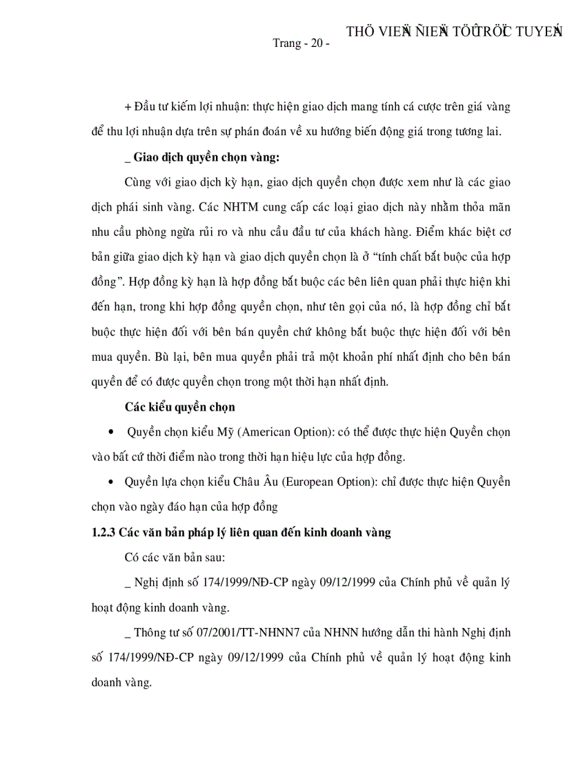 image for page Sử dụng công cụ tín dụng tài trợ đầu tư kinh doanh vàng tại Ngân hàng TMCP Xuất Nhập Khẩu Việt Nam