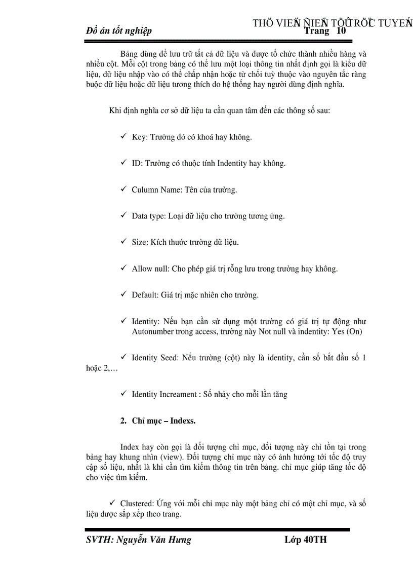 image for page Phân tích và cài đặt chương trình quản lý bệnh nhân tại bệnh viện Khánh Hoà