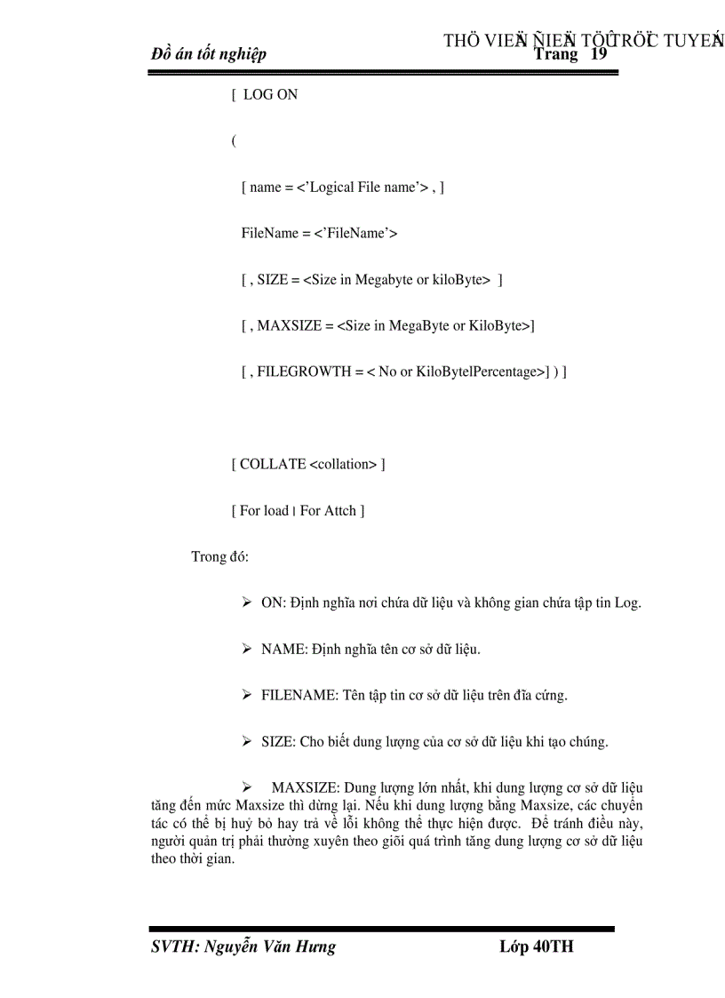 image for page Phân tích và cài đặt chương trình quản lý bệnh nhân tại bệnh viện Khánh Hoà