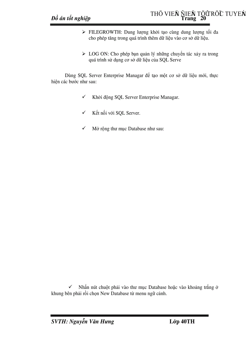 image for page Phân tích và cài đặt chương trình quản lý bệnh nhân tại bệnh viện Khánh Hoà