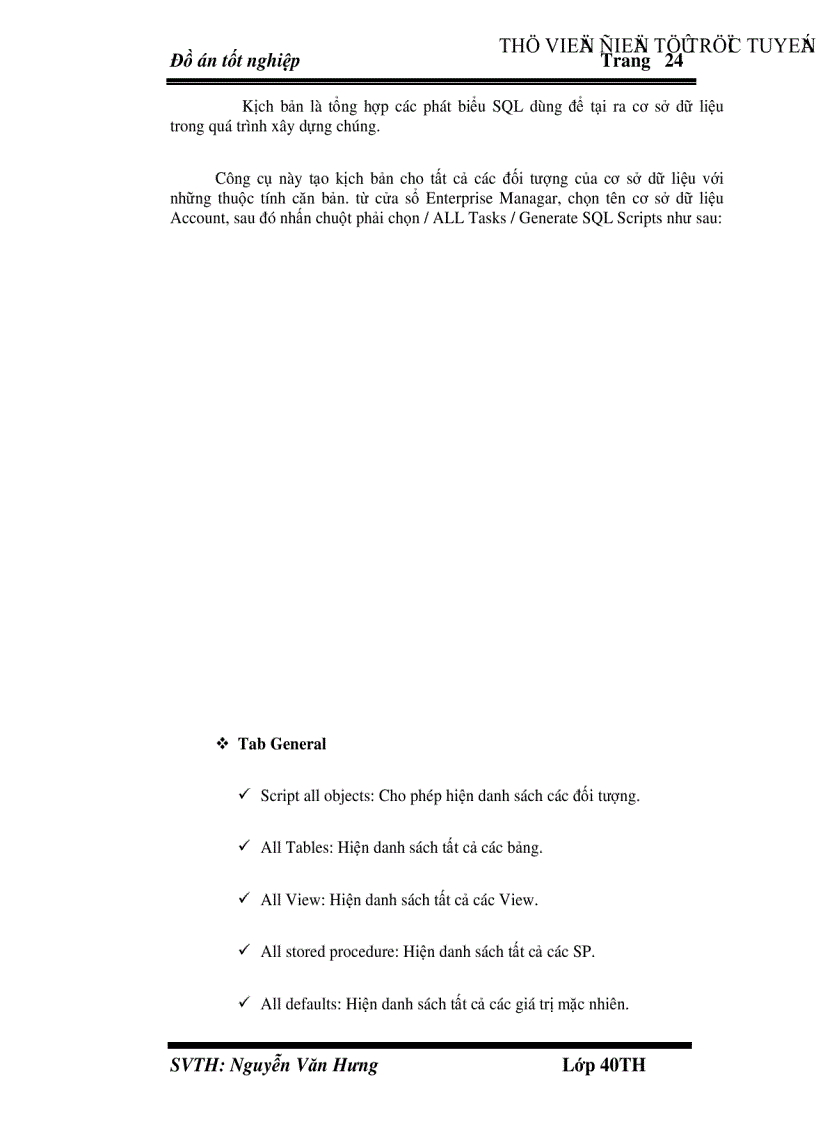 image for page Phân tích và cài đặt chương trình quản lý bệnh nhân tại bệnh viện Khánh Hoà