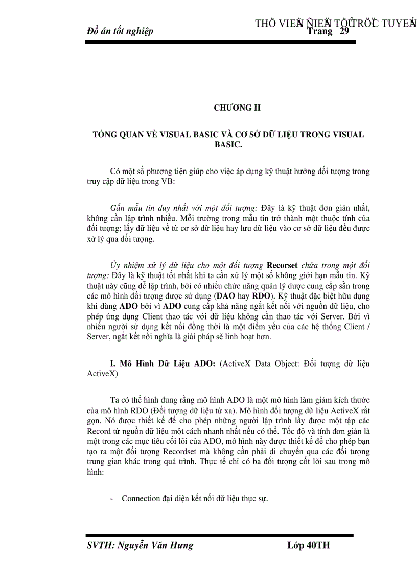 image for page Phân tích và cài đặt chương trình quản lý bệnh nhân tại bệnh viện Khánh Hoà