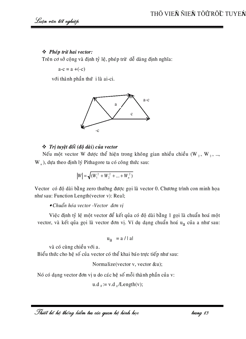 image for page Thiết kế hệ thống kiểm tra các quan hệ hình học trong không gian 2D và 3D 80 trang