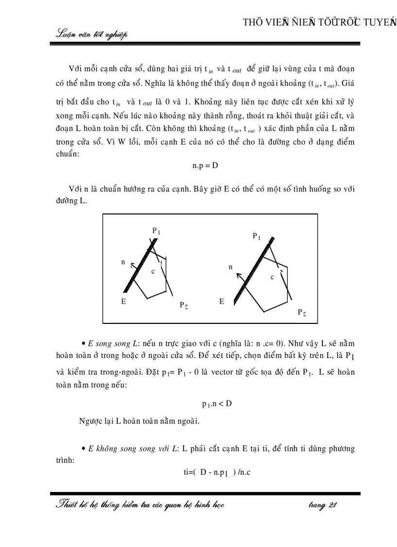 image for page Thiết kế hệ thống kiểm tra các quan hệ hình học trong không gian 2D và 3D 80 trang
