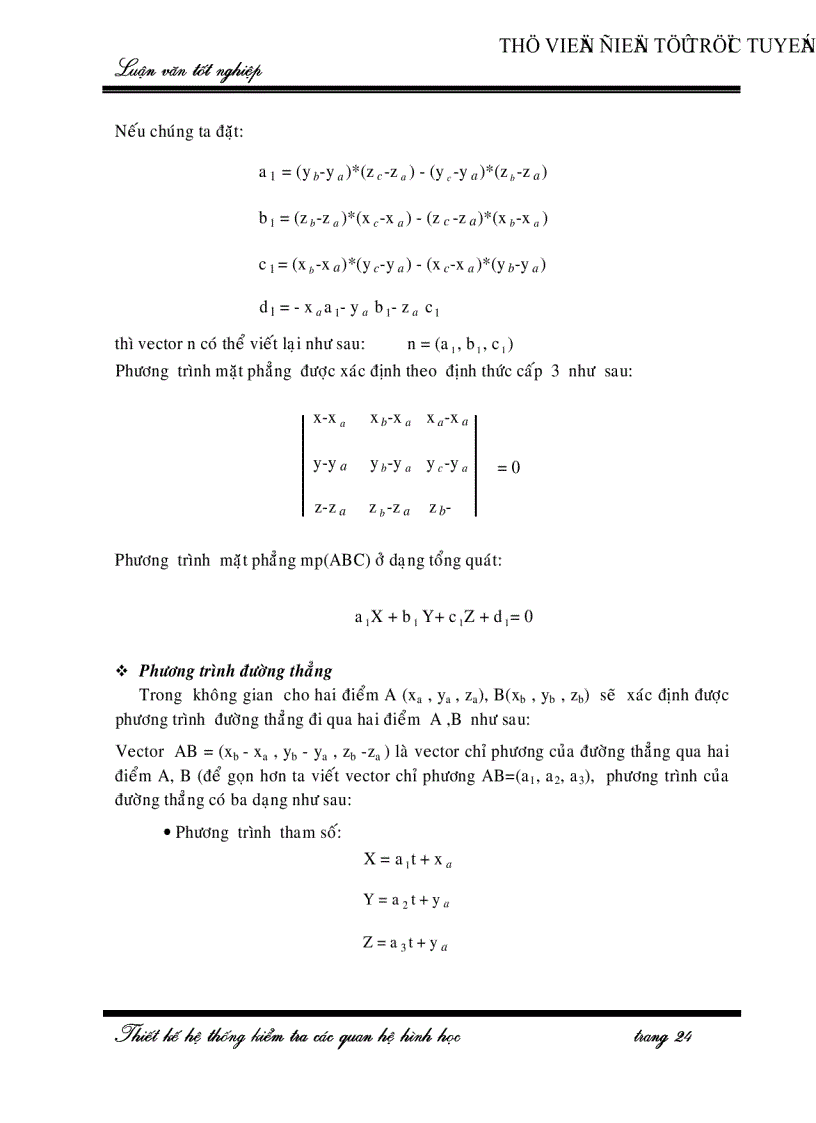 image for page Thiết kế hệ thống kiểm tra các quan hệ hình học trong không gian 2D và 3D 80 trang