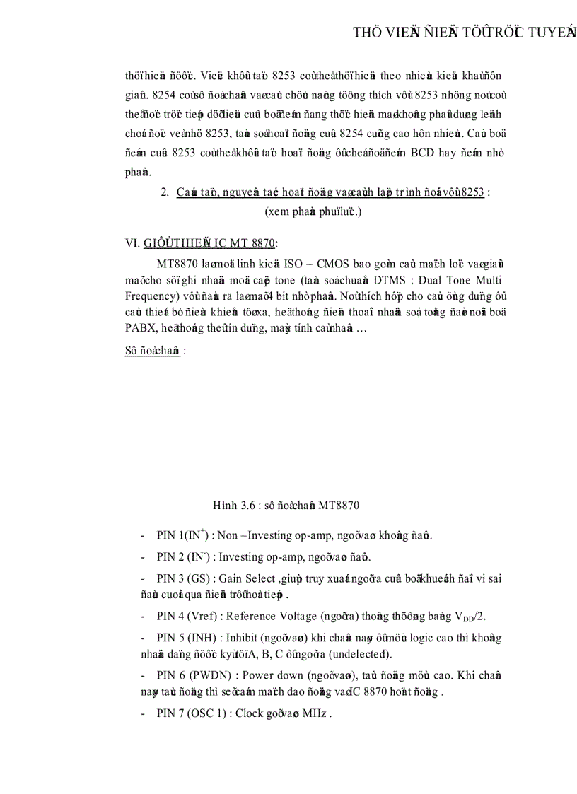 image for page Thiết kế hệ thống điều khiển xa các thiết bị điện có định thời bằng điện thoại hữu tuyến
