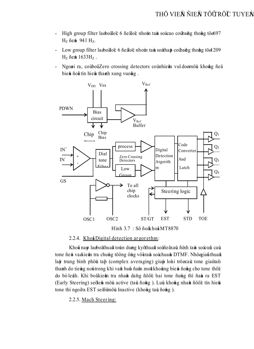 image for page Thiết kế hệ thống điều khiển xa các thiết bị điện có định thời bằng điện thoại hữu tuyến
