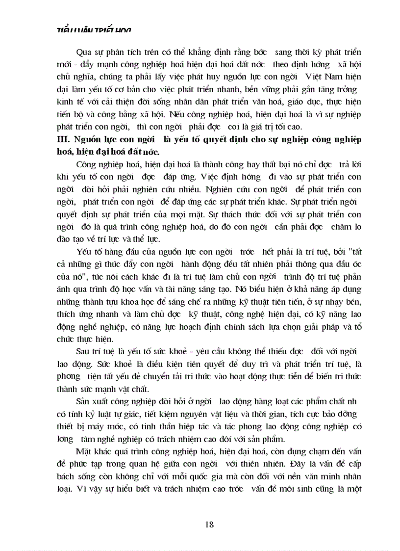 image for page Lý luận của chủ nghĩa Mác về con người và vấn đề con người trong sự nghiệp công nghiệp hoá hiện đại hoá đất nước