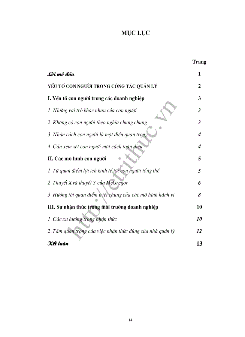 image for page Yếu tố con người trong công tác quản lý