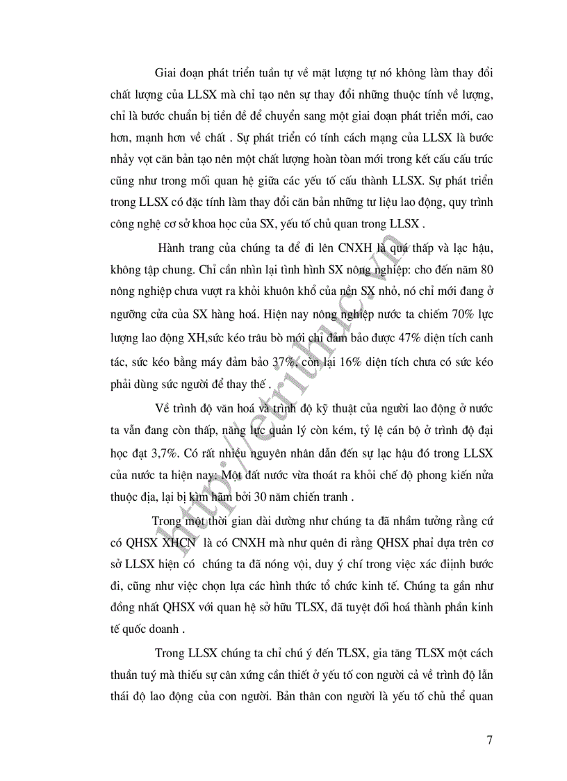 image for page Quan hệ biện chứng giữa sự phát triển của LLSX và sự đa dạng hoá các loại hình sở hữu