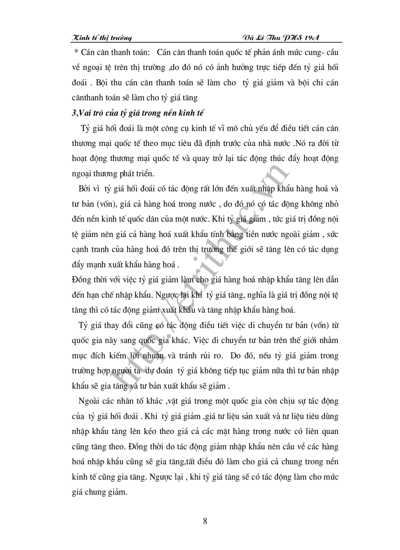 image for page Chính sách tỷ giá hối đoái và vấn đề tự do tỷ giá ở VN