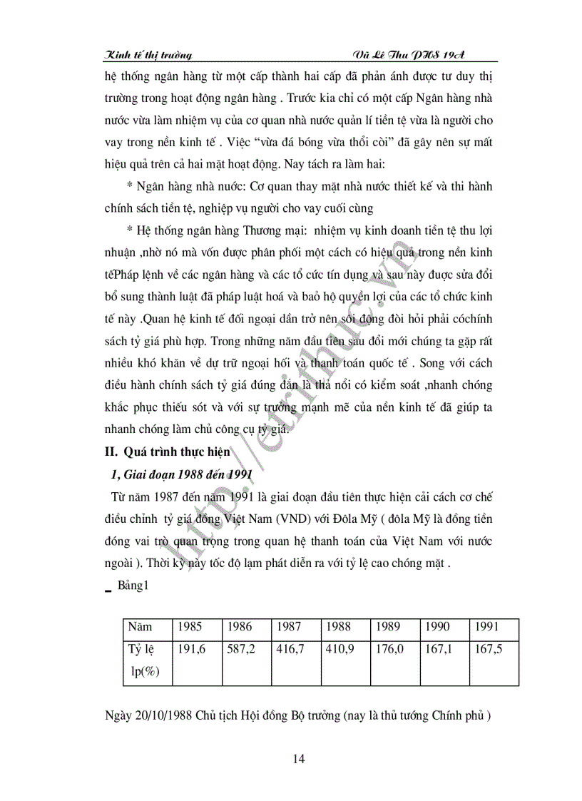 image for page Chính sách tỷ giá hối đoái và vấn đề tự do tỷ giá ở VN