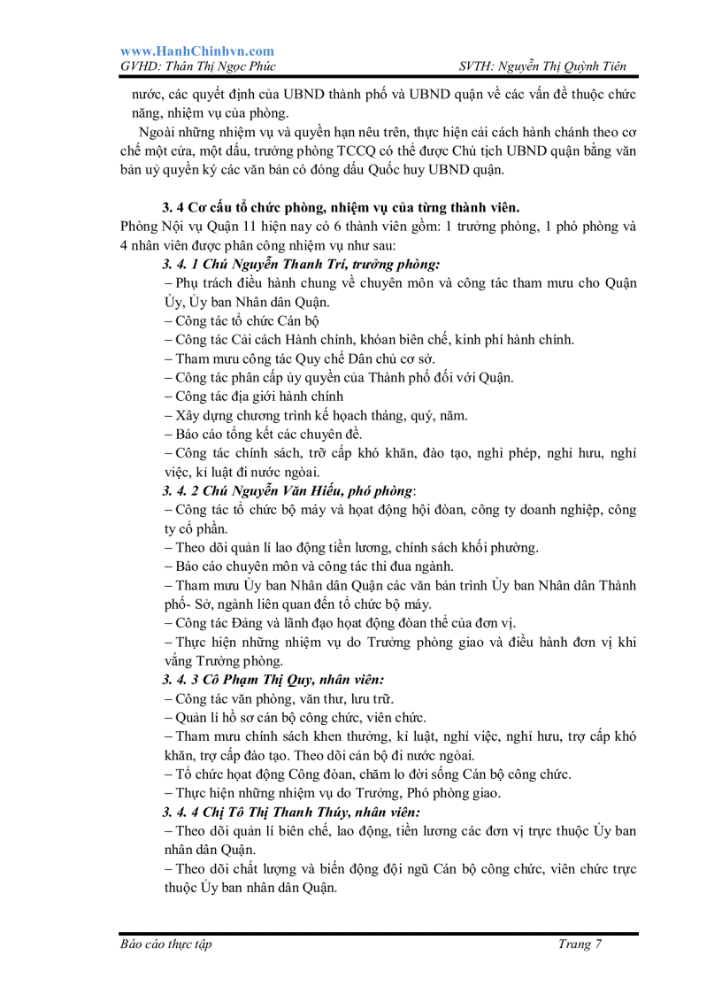 image for page Tìm hiểu về cơ cấu tổ chức bộ máy của Ủy ban nhân dân Quận 11 chức năng nhiệm vụ quyền hạn của các phòng ban chuyên môn thuộc Ủy ban