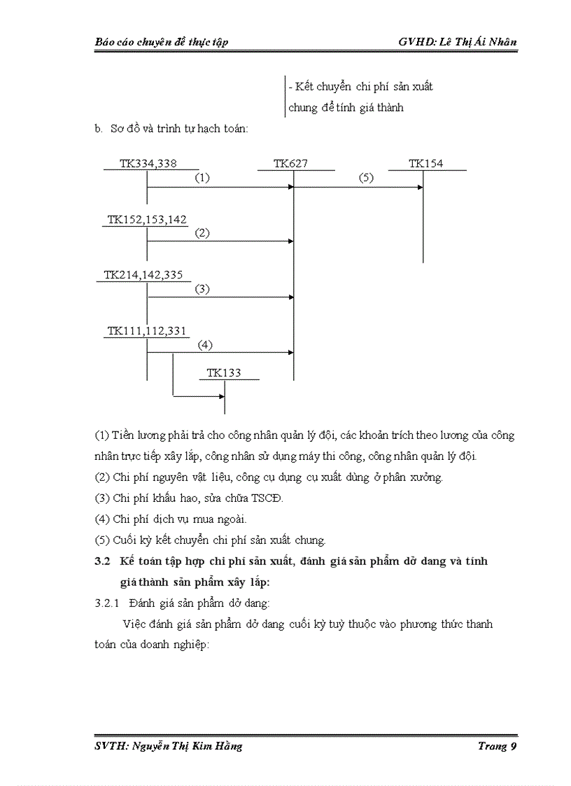 image for page Thực trạng công tác kế toán tập hợp chi phí sản xuất và tính giá thành sản phẩm xây lắp tại công ty TNHH XD Bình Minh